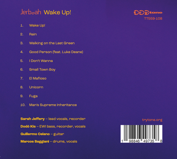 'Wake Up!' by Jerboah | on CD, SIGNED COPY