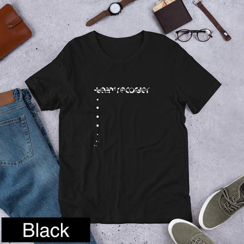 'The Original' T-shirt | white text on dark background